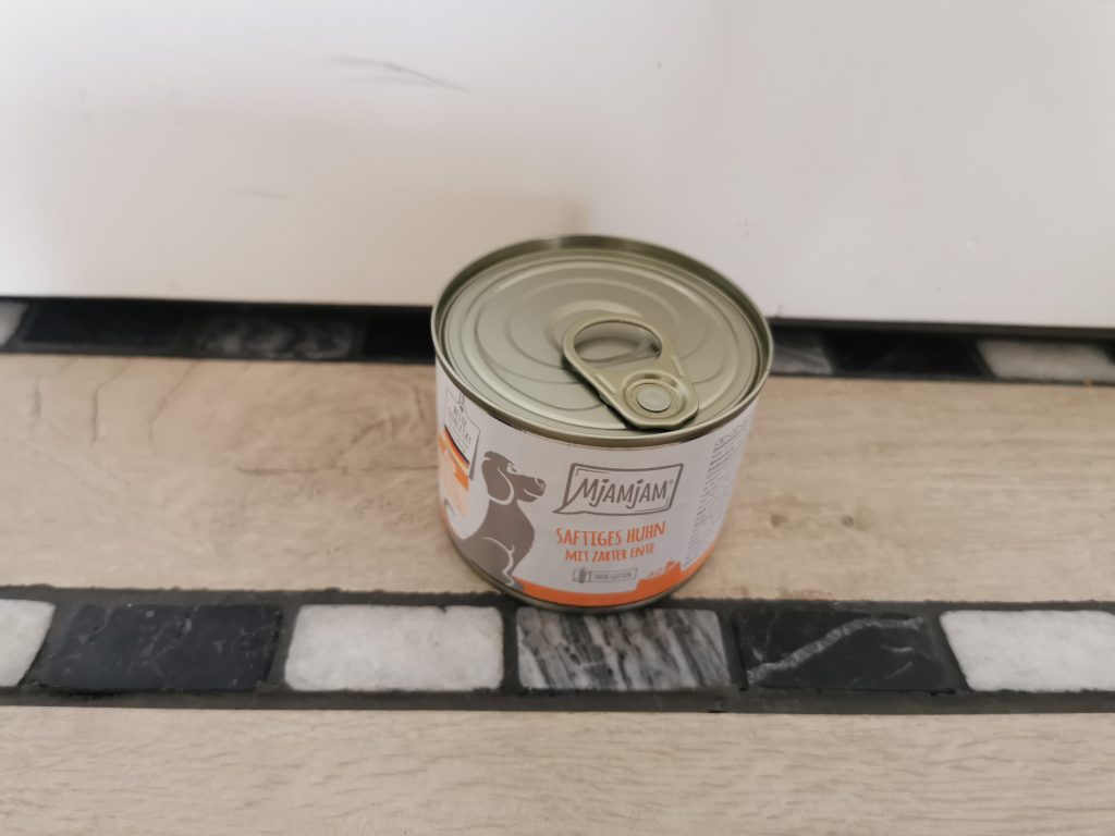 MjAMjAM - Premium Nassfutter Hundefutter Dose Frontalansicht