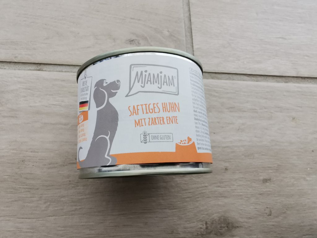 MjAMjAM - Premium Nassfutter Hundefutter Dose von vorn