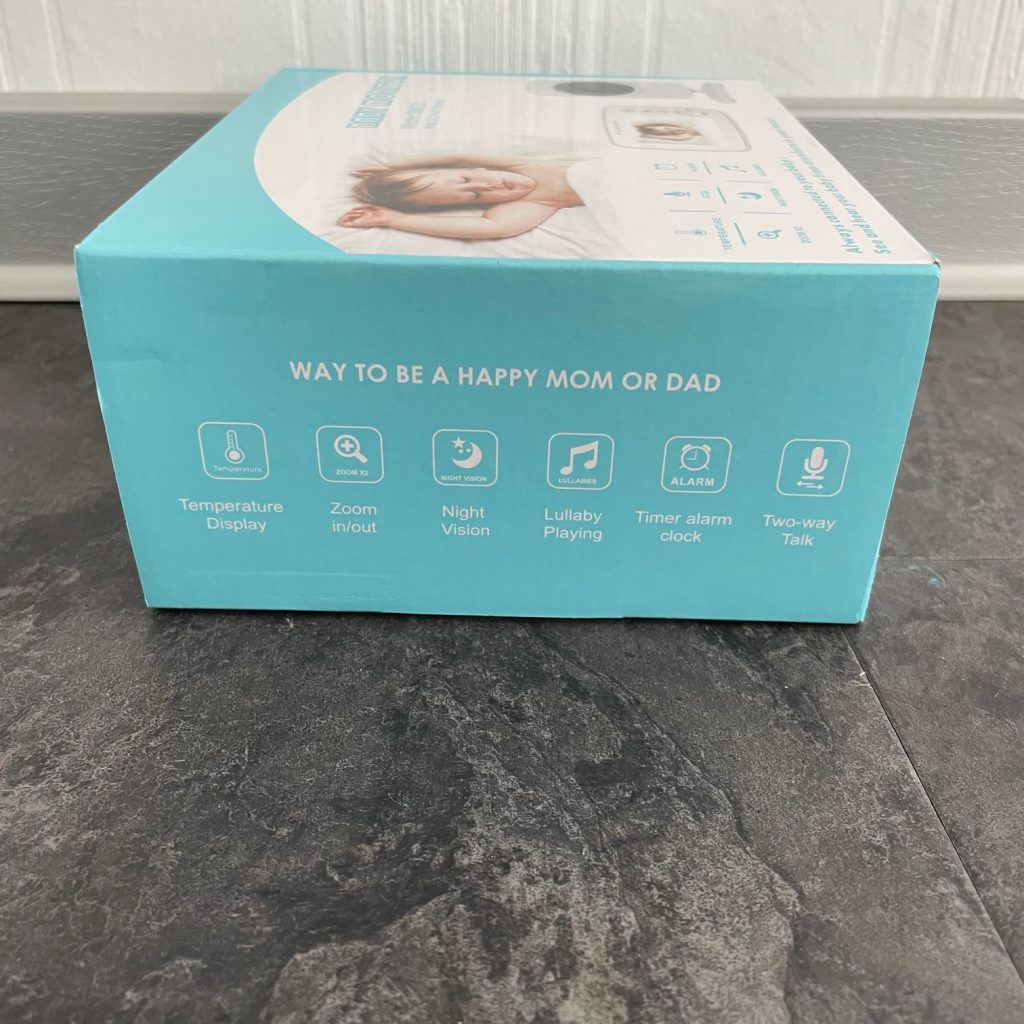 NWOUIIAY Babyphone Verpackung seitlich