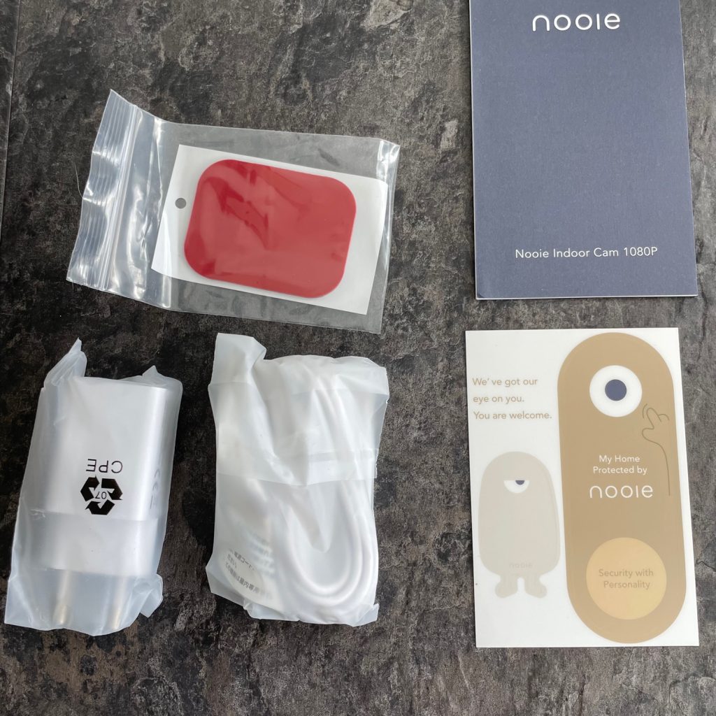 Nooie Indoor Cam Lieferumfang
