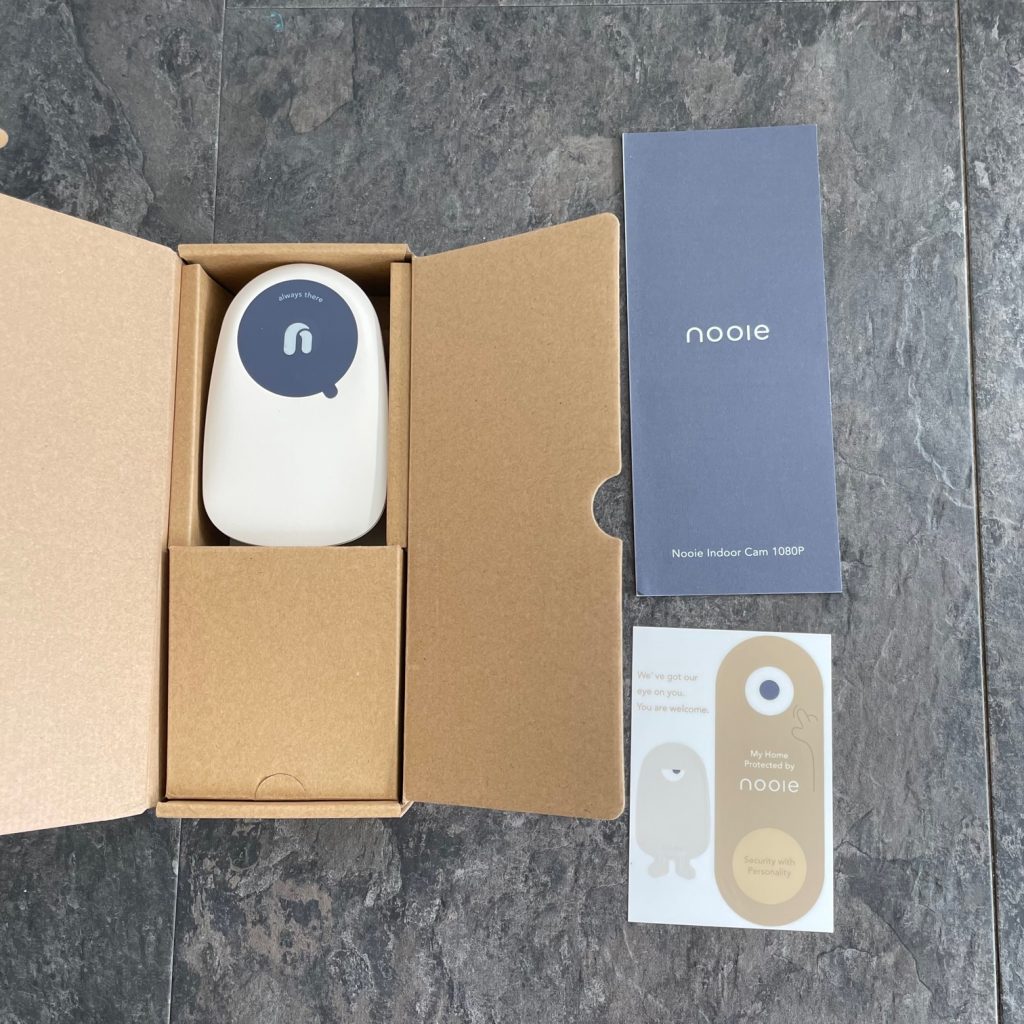 Nooie Indoor Cam verpackt