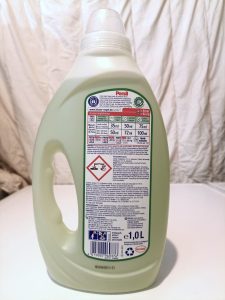 Persil Green Power Waschmittel, Verpackung Rückseite