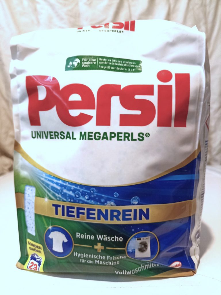 Persil Universal Megaperls Waschmittel, Verpackung Vorderseite