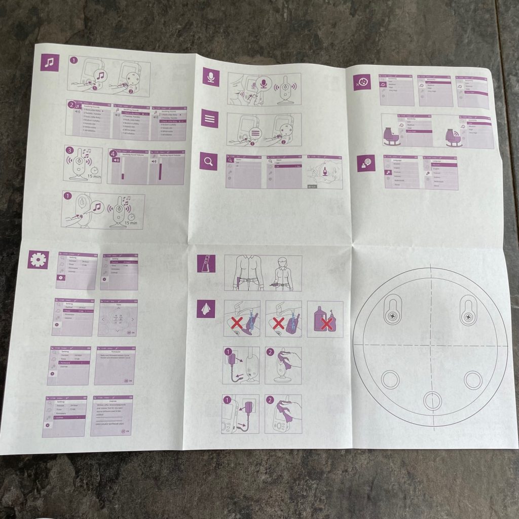 Philips Avent SCD 88126 Babyphone Bedienungsanleitung