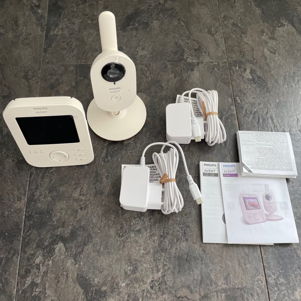 Philips Avent SCD 88126 Babyphone Lieferumfang
