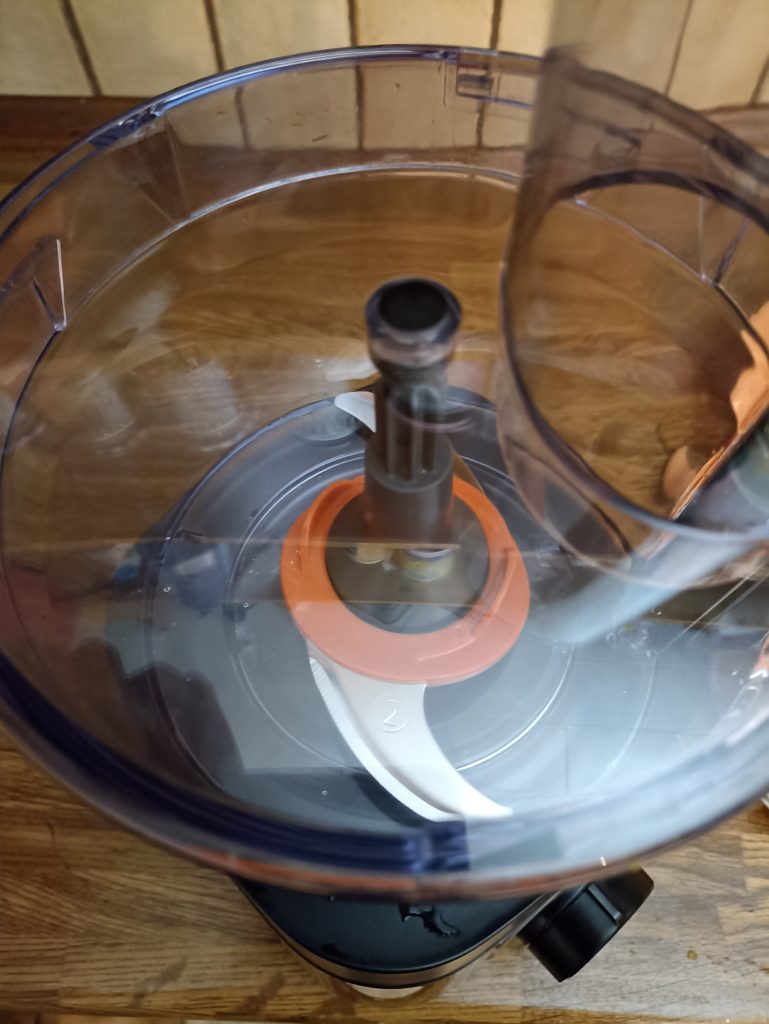 Philips Viva Collection Küchenmaschine, Knethaken eingebaut