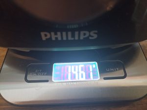 Philips Viva Collection Küchenmaschine, Wiegen auf der Waage