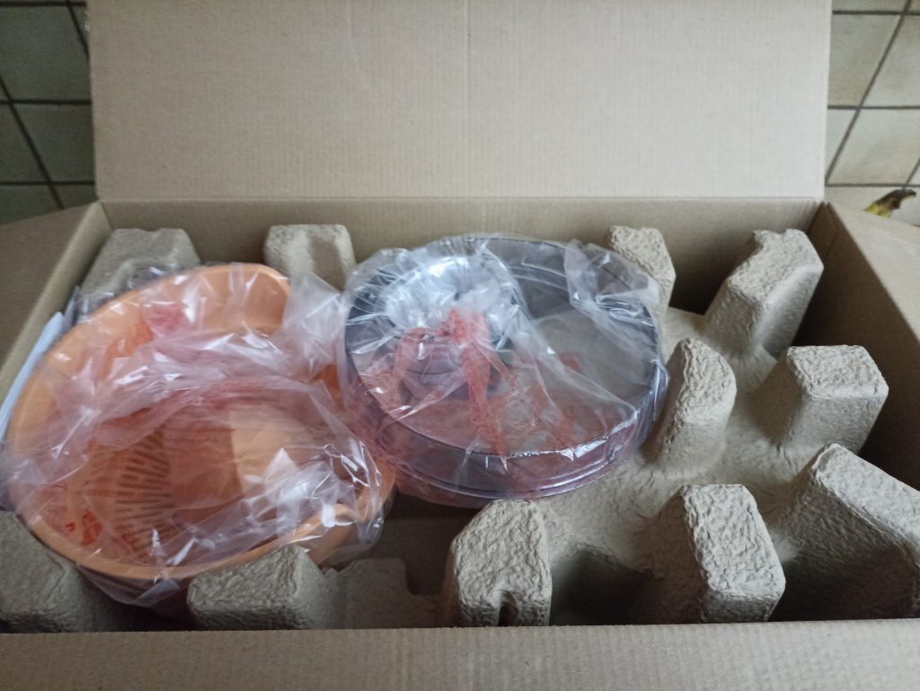 Philips Viva Collection Küchenmaschine, erster Blick in die Verpackung