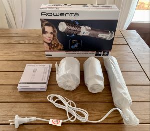 Rowenta Premium Care Brush Activ Volume & Shine CF9540 Warmluftbürste ausgepackt