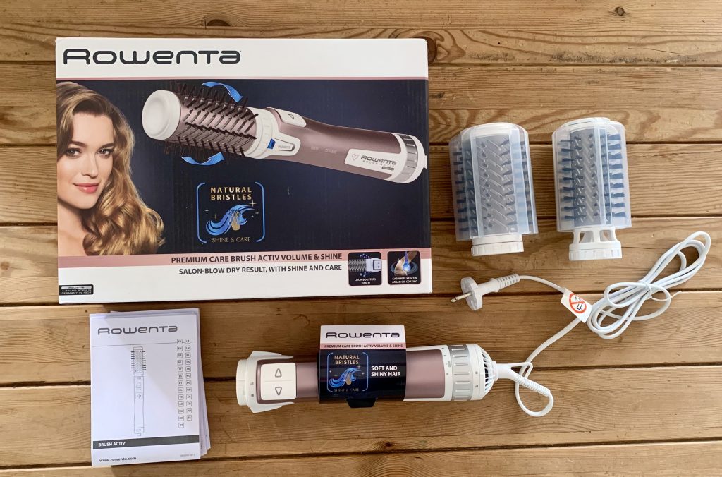 Rowenta Brush Activ Premium Care CF9540 Warmluftbürste mit Zubehör