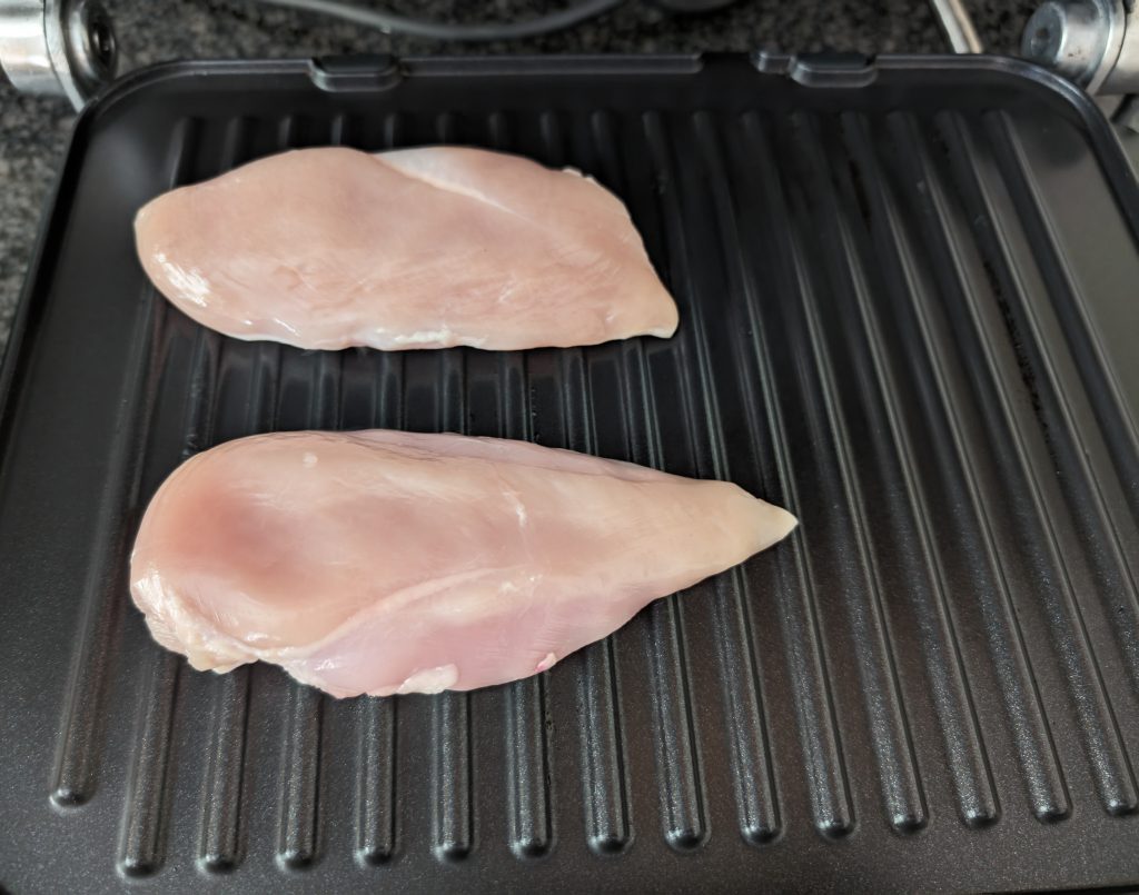 Severin KG 2395 Kontaktgrill Test mit Hähnchenbrust