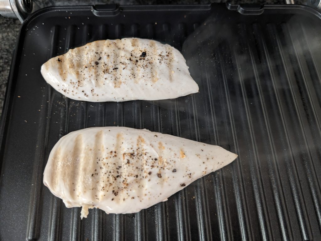 Severin KG 2395 Kontaktgrill Test mit Hähnchenbrust (2)