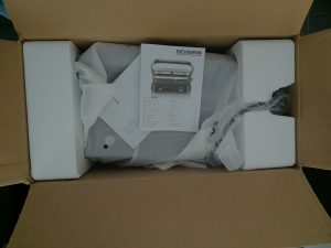 Severin KG 2395 Kontaktgrill Verpackung geöffnet