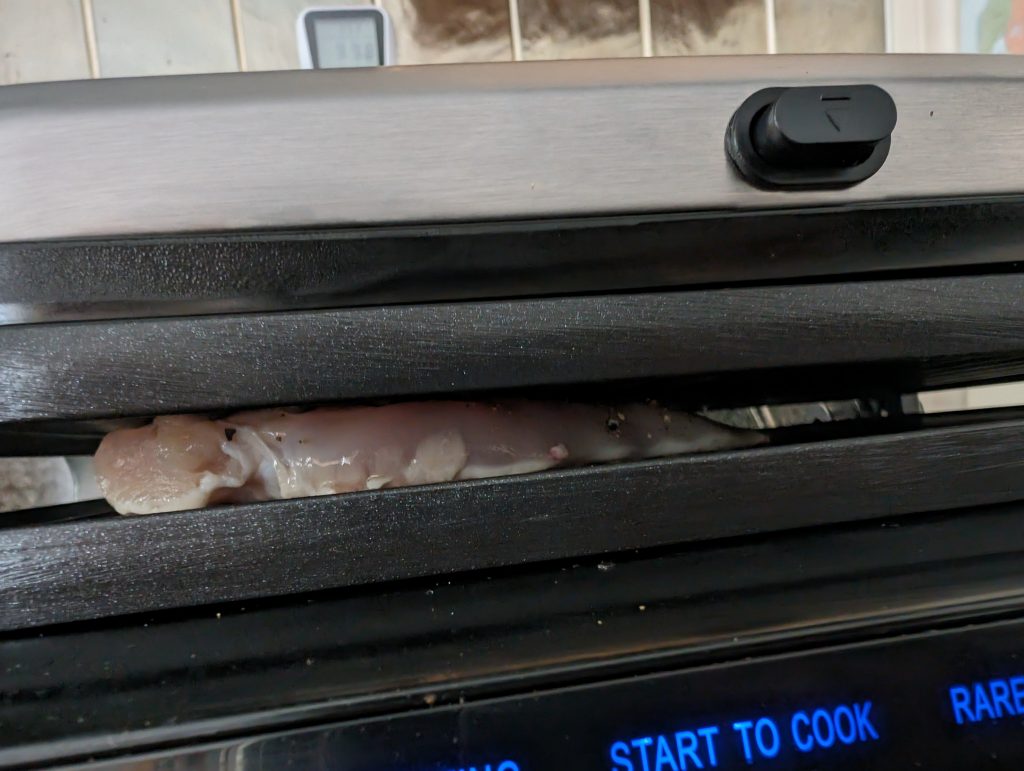 Severin KG 2395 Kontaktgrill grillen von Hähnchenbrust