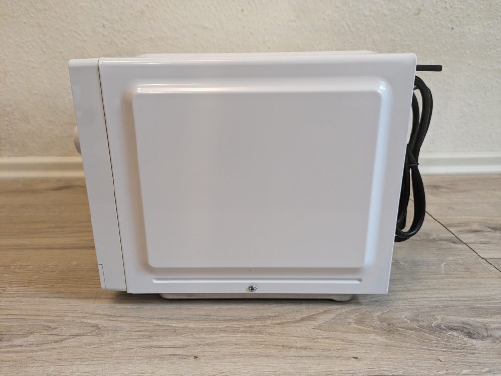 Siemens FF023LMW0 iQ300 Mikrowelle von links