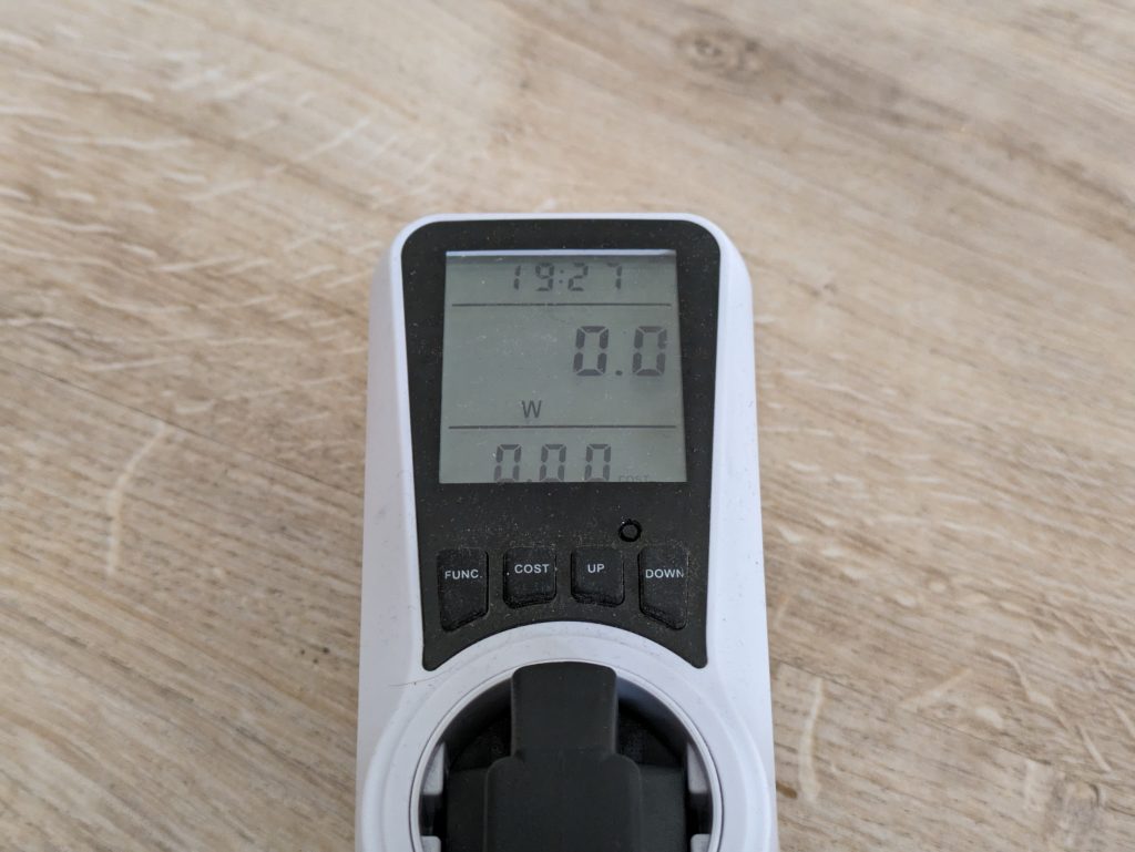 Stromverbrauch der CASO Design M20 Ecostyle Mikrowelle im Standby