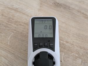 Stromverbrauch der CASO Design M20 Ecostyle Mikrowelle im Standby