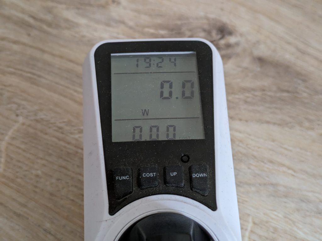 Stromverbrauch der Panasonic NN-E20JWMEPG Mikrowelle im Standby