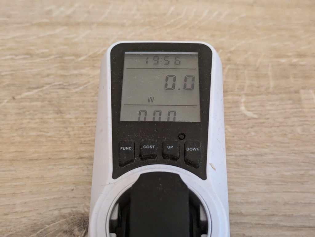 Stromverbrauch der Siemens FF023LMW0 iQ300 Mikrowelle im Standby