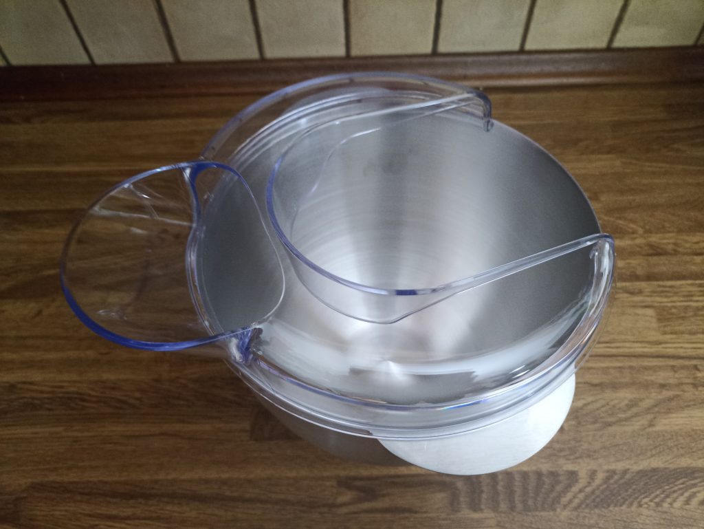 Tefal Bake Partner Küchenmaschine, Schüssel mit Ausgießerdeckel