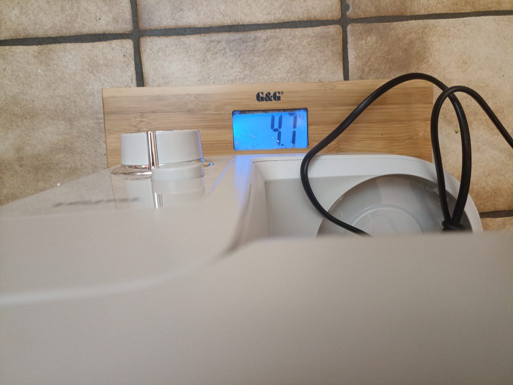 Tefal Bake Partner Küchenmaschine, Wiegen auf der Waage