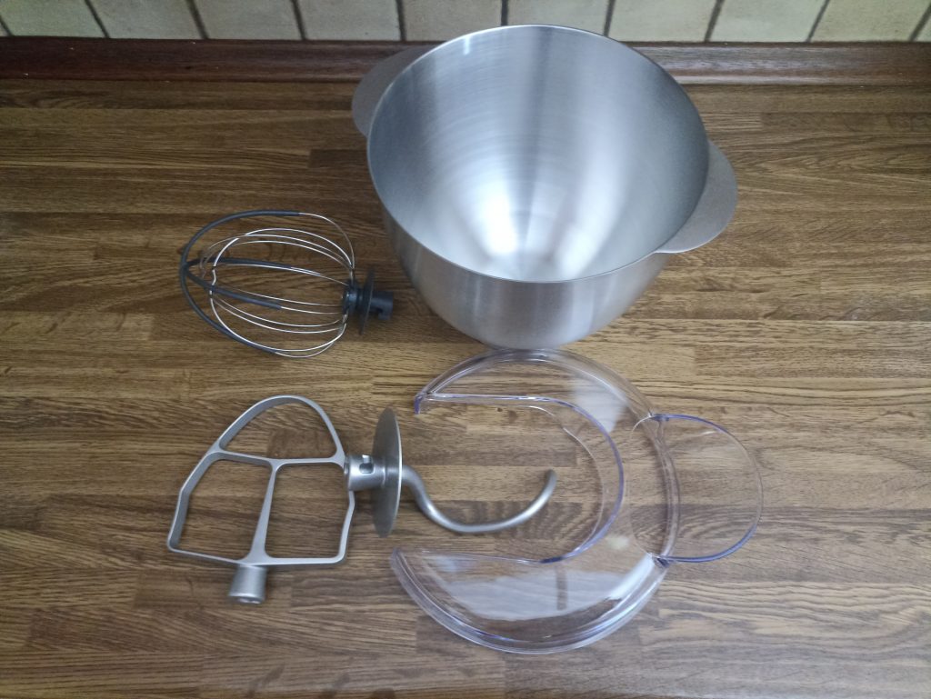 Tefal Bake Partner Küchenmaschine, mitgeliefertes Zubehör
