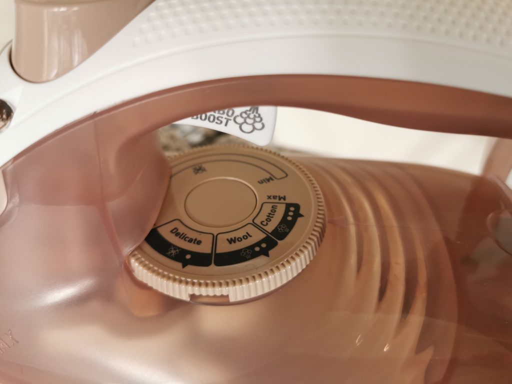 Tefal FV5780 Easygliss Eco Dampfbügeleisen Temperaturregler