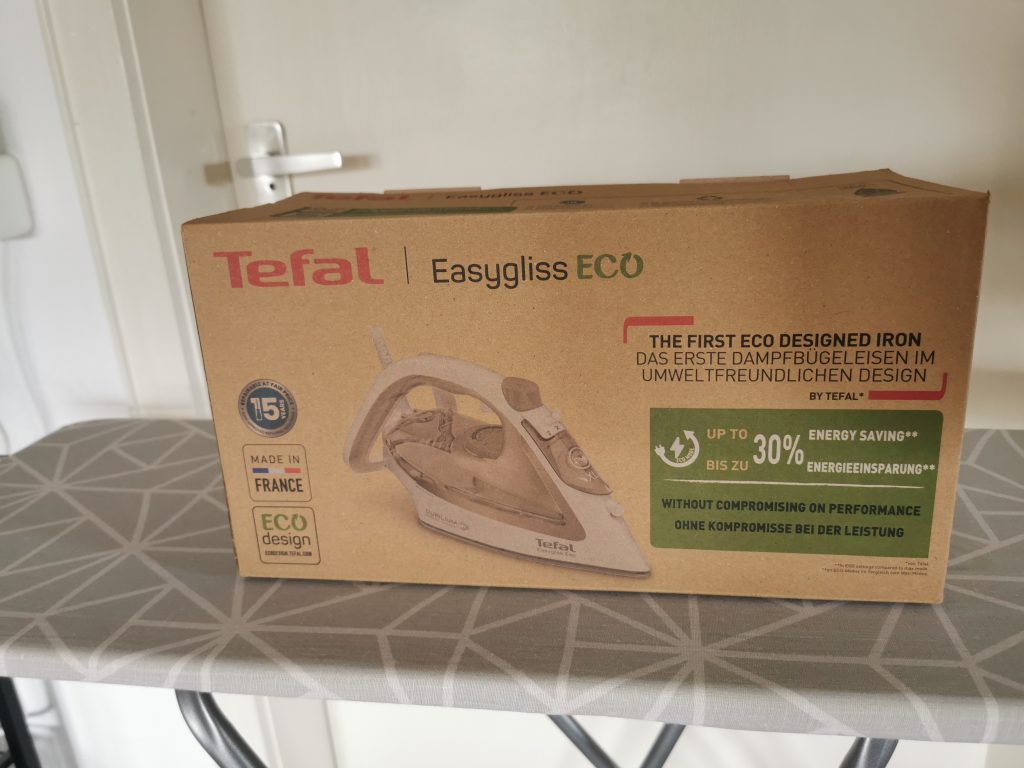 Tefal FV5780 Easygliss Eco Dampfbügeleisen Verpackung vorn