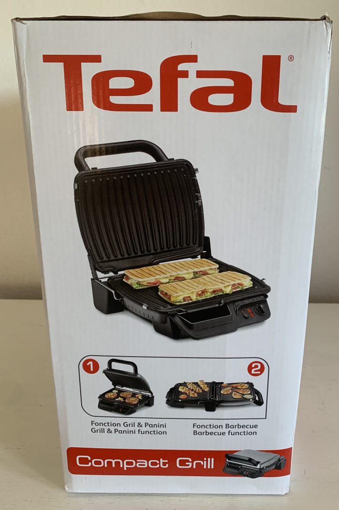 Tefal GC3050 2-in-1-Kontaktgrill linke Seitenansicht