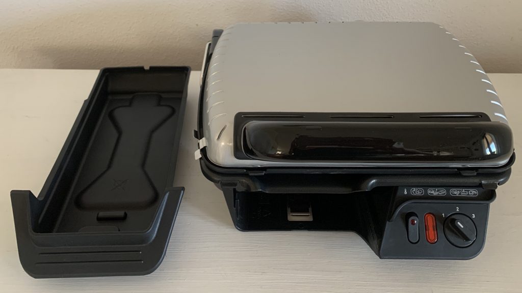 Tefal GC3050 2-in-1-Kontaktgrill mit herausgenommener Fettauffangschale