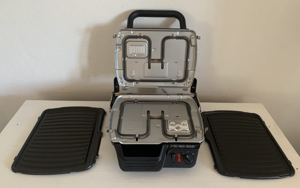 Tefal GC3050 2-in-1-Kontaktgrill ohne Grillplatten