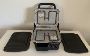 Tefal GC3050 2-in-1-Kontaktgrill ohne Grillplatten