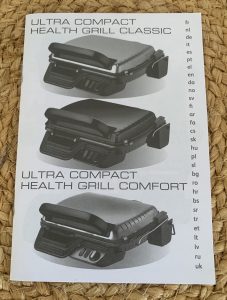 Tefal GC3050 Kontaktgrill Bedienungsanleitung