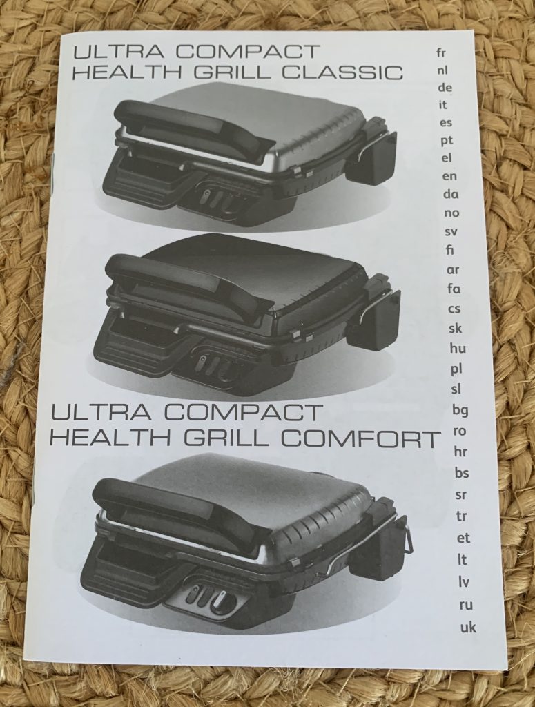 Tefal GC3050 Kontaktgrill Bedienungsanleitung