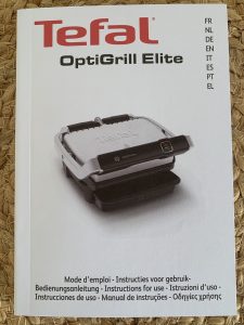 Tefal OptiGrill Elite GC750D16 Kontaktgrill Bedienungsanleitung