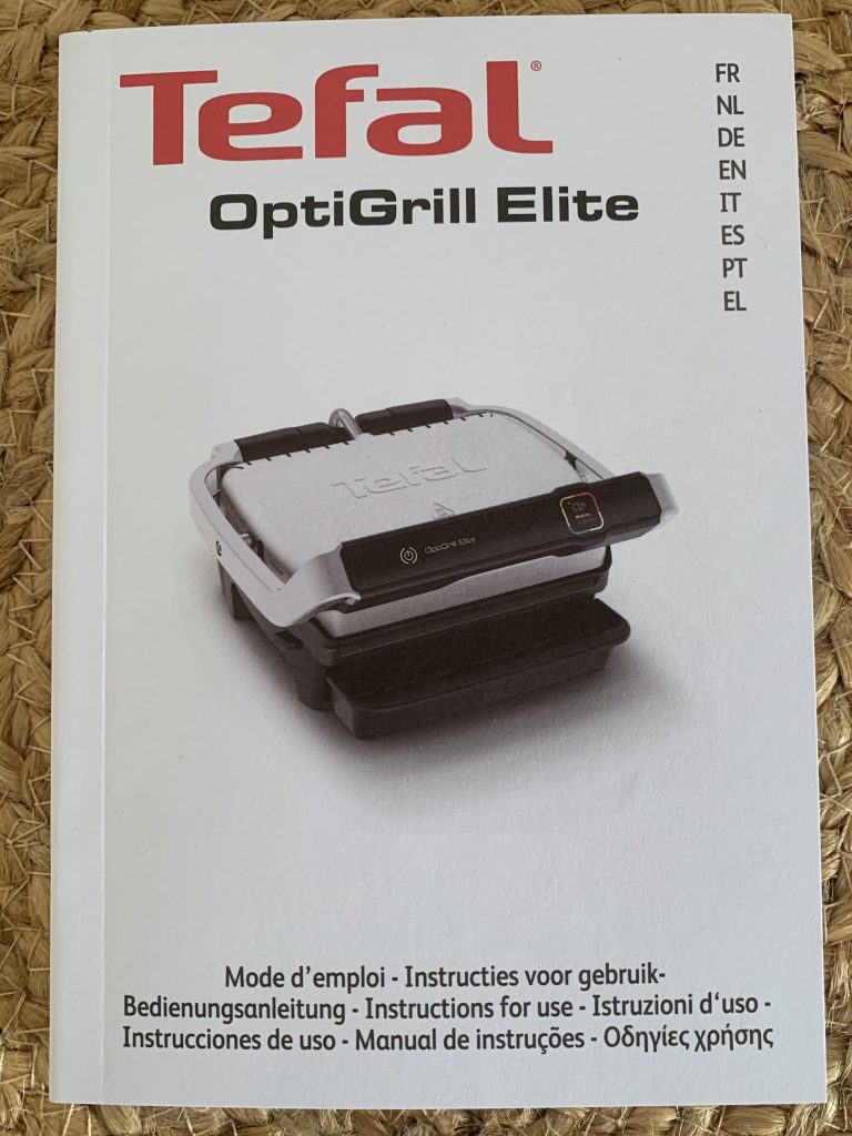 Tefal OptiGrill Elite GC750D16 Kontaktgrill Bedienungsanleitung