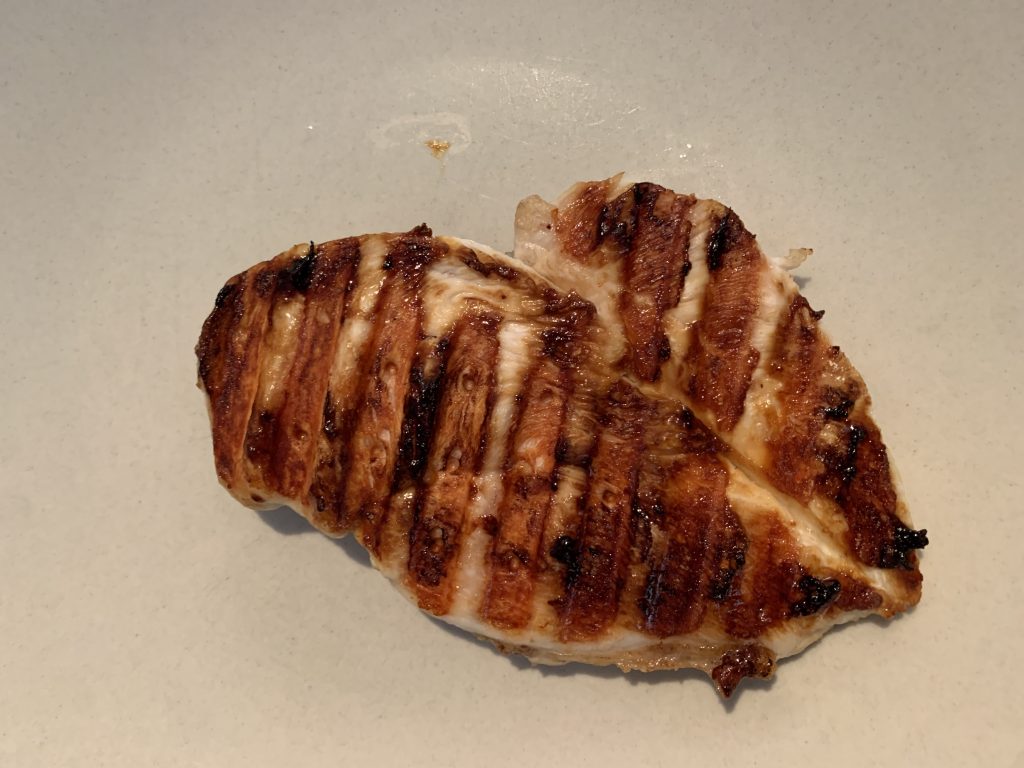Tefal OptiGrill Elite GC750D16 Kontaktgrill Hühnerfilet mit extra Grillstreifen-Funktion