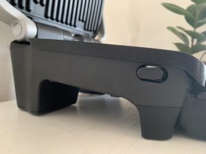 Tefal OptiGrill Elite GC750D16 Kontaktgrill Nahansicht Taste zur Plattenentriegelung