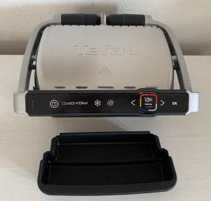 Tefal OptiGrill Elite GC750D16 Kontaktgrill und Fettauffangschale
