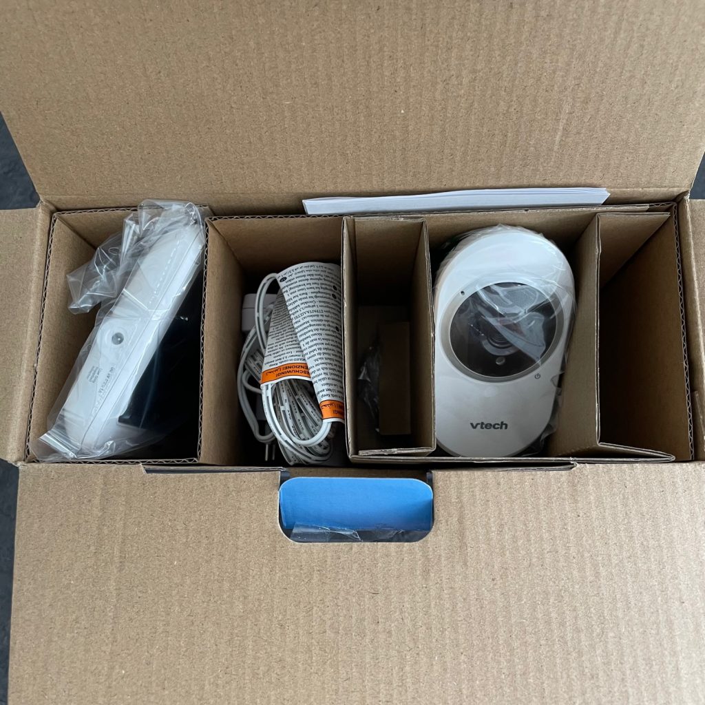 VTech VM5252 Babyphone Verpackungsinhalt