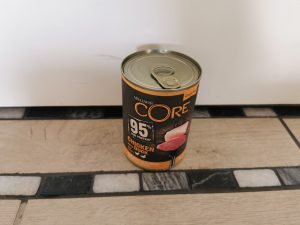 Wellness CORE 95 % Chicken and Duck Hundefutter Dose Frontalansicht