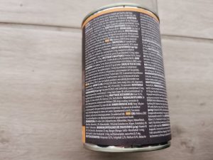 Wellness CORE 95 % Chicken and Duck Hundefutter Dose von hinten 2