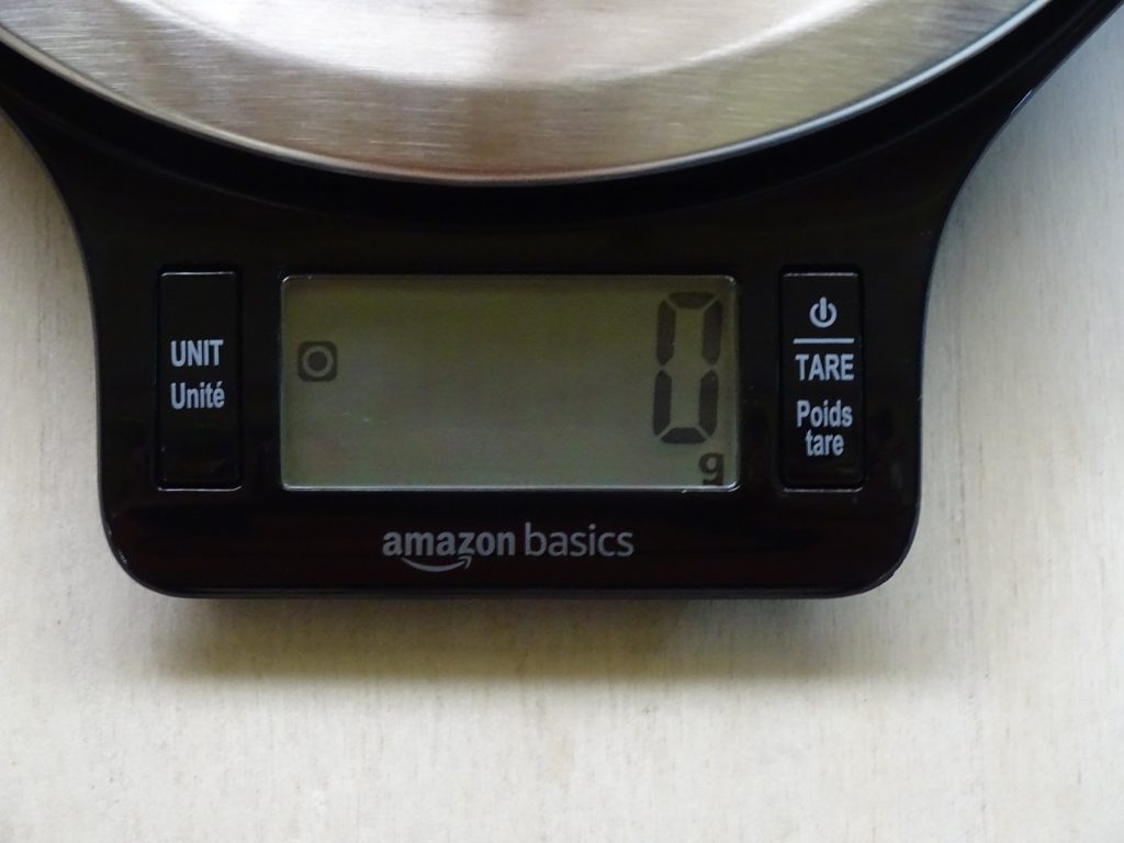 amazonbasics Küchenwaage Display
