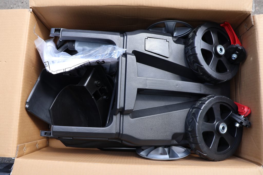 Brast 22224 Speed Rasenmäher Karton Inhalt