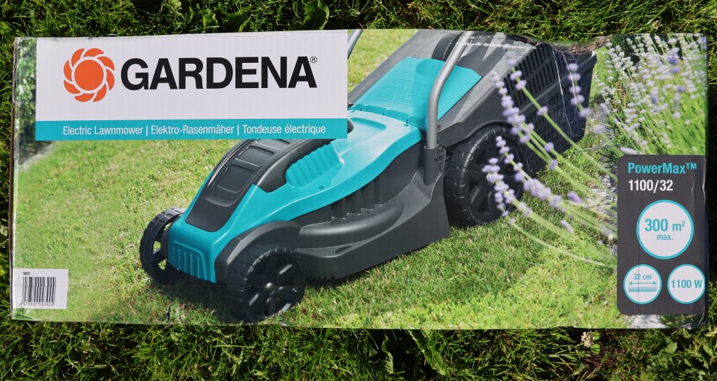 Gardena PowerMax 1100-32 Rasenmäher Karton