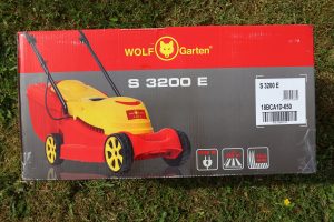 Wolf S3200 E Rasenmäher Karton