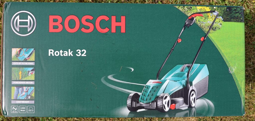 Bosch Rotak 32 Rasenmäher Karton 2