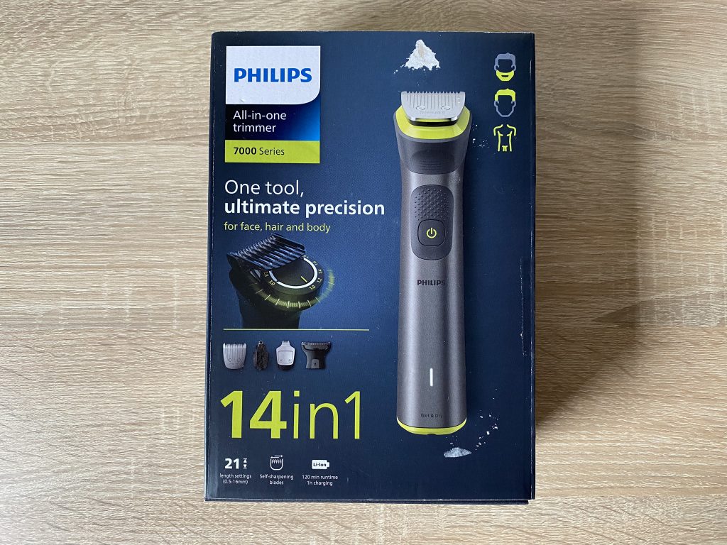 Philips Series 7000 All-in-One-Trimmer Haarschneider Verpackung