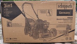 Scheppach RM420 Rasenmäher Karton
