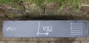 VMAX VX2 Extreme Elektro-Scooter Karton
